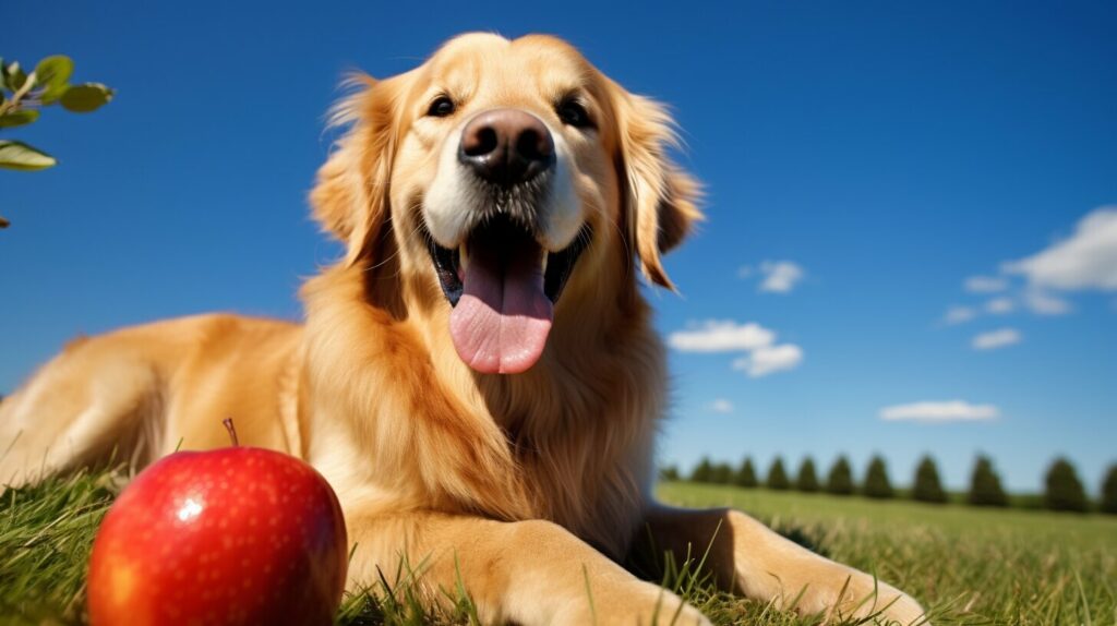 can dogs eat apple