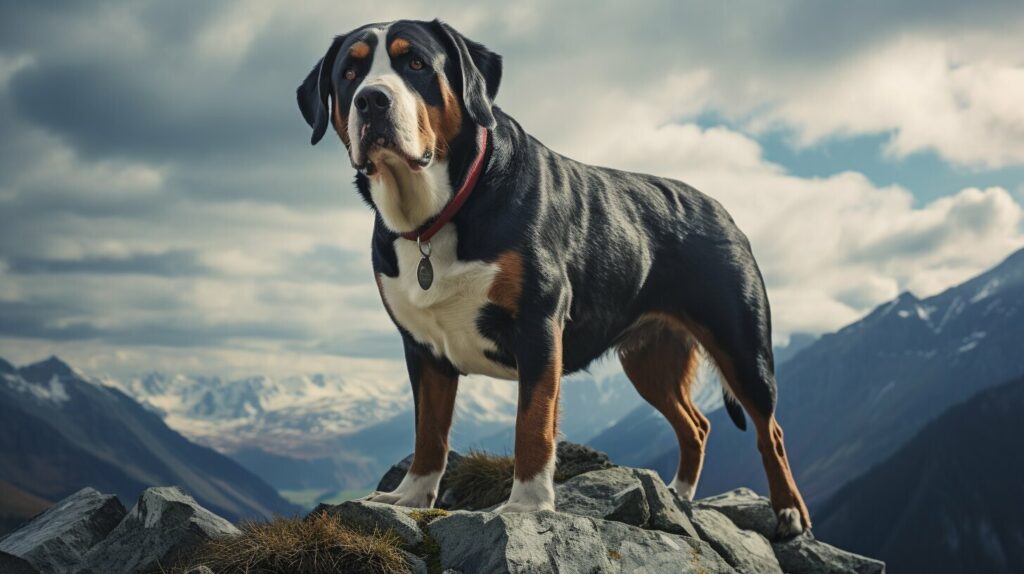 greater swiss mountain dogs