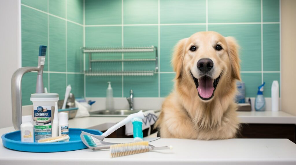tooth brushing for dogs