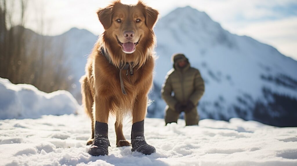 winter boots for dogs